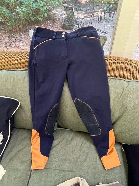 Dover Saddlery Other - Navy Blue Riding Breeches, by Dover Saddlery - Size 28